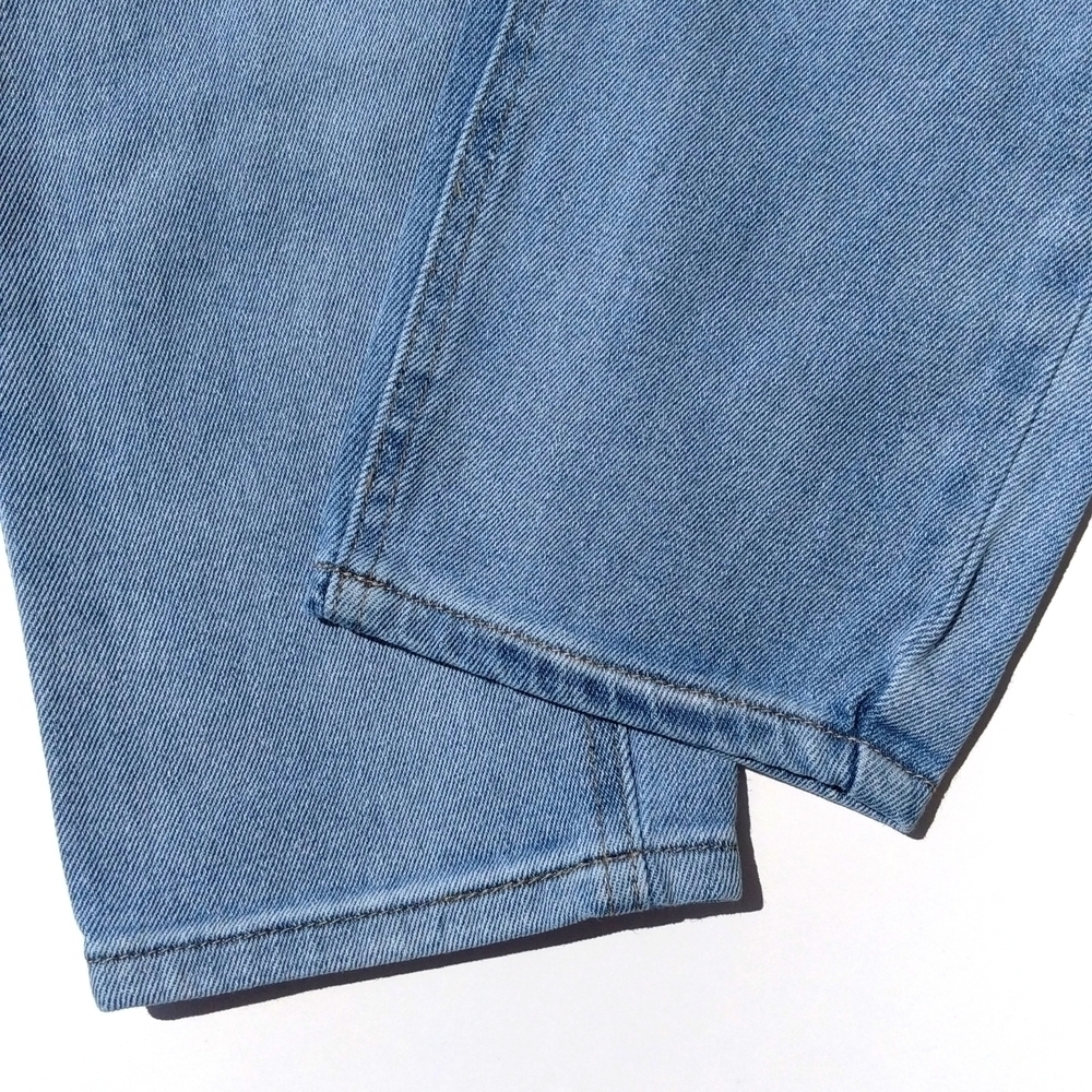 Almost Famous Medium Wash High Rise Distressed Cropped Skinny Jeans Blue Size 7 - Picture 16 of 16